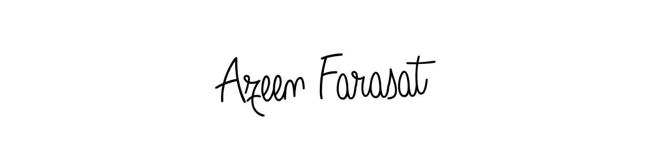 How to Draw Azeen Farasat signature style? Angelique-Rose-font-FFP is a latest design signature styles for name Azeen Farasat. Azeen Farasat signature style 5 images and pictures png