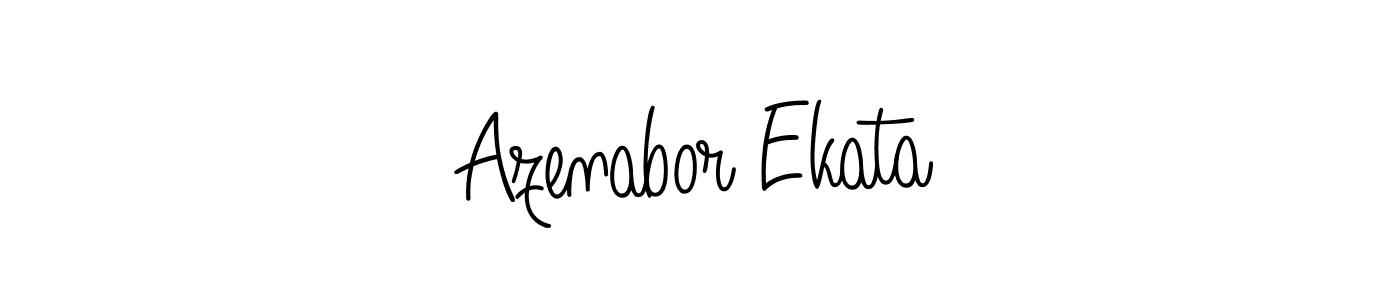 How to make Azenabor Ekata signature? Angelique-Rose-font-FFP is a professional autograph style. Create handwritten signature for Azenabor Ekata name. Azenabor Ekata signature style 5 images and pictures png