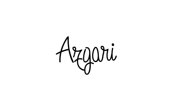 Create a beautiful signature design for name Azgari. With this signature (Angelique-Rose-font-FFP) fonts, you can make a handwritten signature for free. Azgari signature style 5 images and pictures png