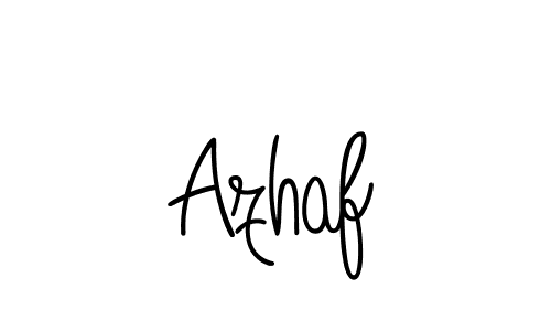 Also we have Azhaf name is the best signature style. Create professional handwritten signature collection using Angelique-Rose-font-FFP autograph style. Azhaf signature style 5 images and pictures png