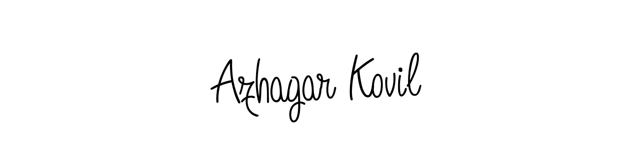 This is the best signature style for the Azhagar Kovil name. Also you like these signature font (Angelique-Rose-font-FFP). Mix name signature. Azhagar Kovil signature style 5 images and pictures png