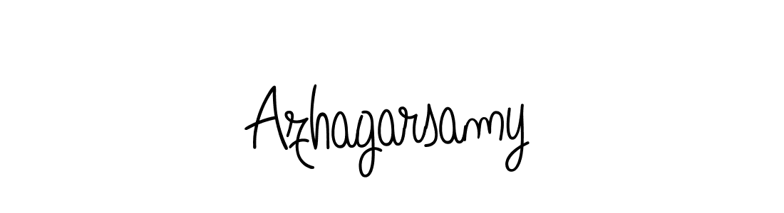 How to make Azhagarsamy name signature. Use Angelique-Rose-font-FFP style for creating short signs online. This is the latest handwritten sign. Azhagarsamy signature style 5 images and pictures png