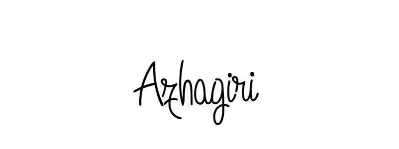 Create a beautiful signature design for name Azhagiri. With this signature (Angelique-Rose-font-FFP) fonts, you can make a handwritten signature for free. Azhagiri signature style 5 images and pictures png