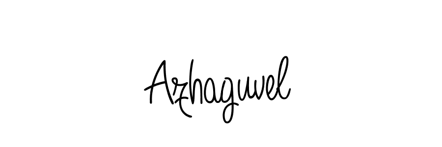 How to make Azhaguvel signature? Angelique-Rose-font-FFP is a professional autograph style. Create handwritten signature for Azhaguvel name. Azhaguvel signature style 5 images and pictures png