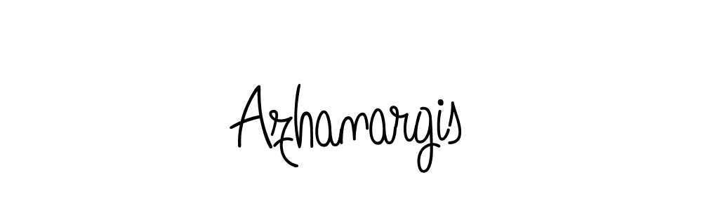 You can use this online signature creator to create a handwritten signature for the name Azhanargis. This is the best online autograph maker. Azhanargis signature style 5 images and pictures png