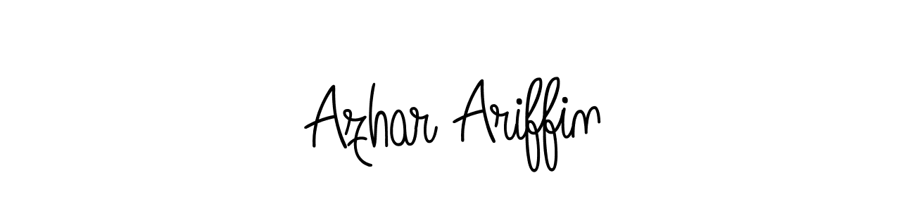 This is the best signature style for the Azhar Ariffin name. Also you like these signature font (Angelique-Rose-font-FFP). Mix name signature. Azhar Ariffin signature style 5 images and pictures png