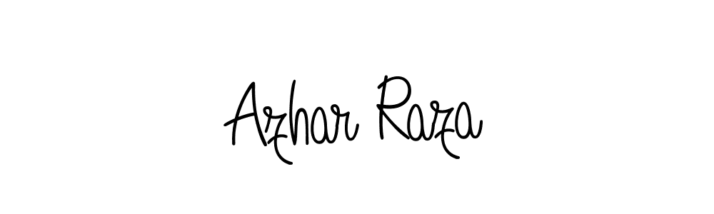 Also we have Azhar Raza name is the best signature style. Create professional handwritten signature collection using Angelique-Rose-font-FFP autograph style. Azhar Raza signature style 5 images and pictures png