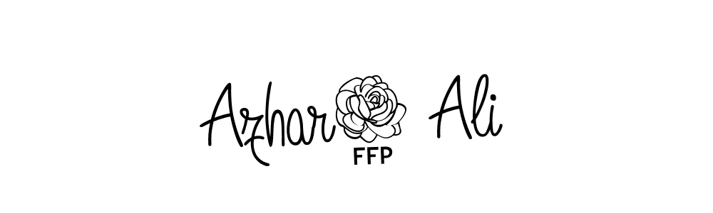 How to make Azhar1 Ali signature? Angelique-Rose-font-FFP is a professional autograph style. Create handwritten signature for Azhar1 Ali name. Azhar1 Ali signature style 5 images and pictures png