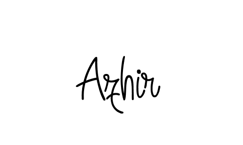 if you are searching for the best signature style for your name Azhir. so please give up your signature search. here we have designed multiple signature styles  using Angelique-Rose-font-FFP. Azhir signature style 5 images and pictures png