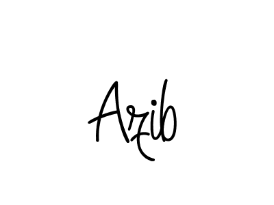 if you are searching for the best signature style for your name Azib. so please give up your signature search. here we have designed multiple signature styles  using Angelique-Rose-font-FFP. Azib signature style 5 images and pictures png