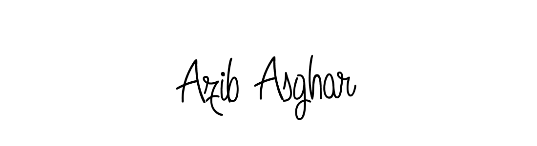 Also You can easily find your signature by using the search form. We will create Azib Asghar name handwritten signature images for you free of cost using Angelique-Rose-font-FFP sign style. Azib Asghar signature style 5 images and pictures png