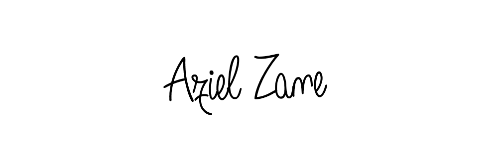 How to Draw Aziel Zane signature style? Angelique-Rose-font-FFP is a latest design signature styles for name Aziel Zane. Aziel Zane signature style 5 images and pictures png