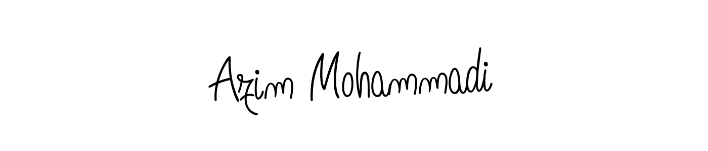 Make a short Azim Mohammadi signature style. Manage your documents anywhere anytime using Angelique-Rose-font-FFP. Create and add eSignatures, submit forms, share and send files easily. Azim Mohammadi signature style 5 images and pictures png