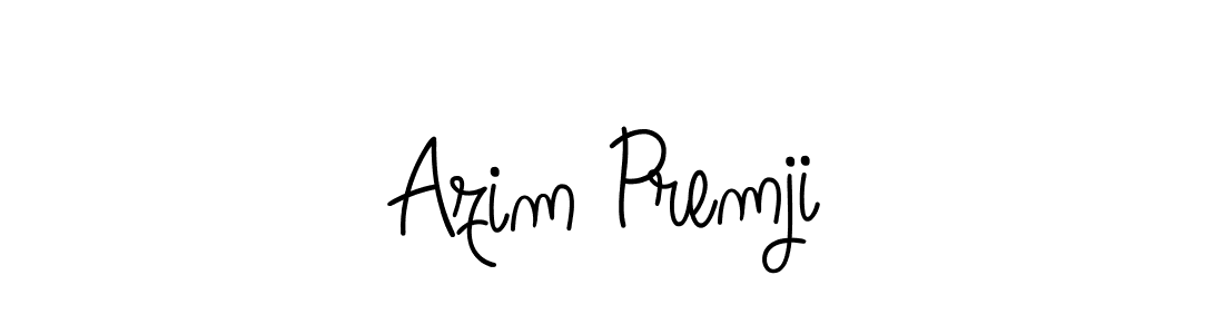 Make a beautiful signature design for name Azim Premji. With this signature (Angelique-Rose-font-FFP) style, you can create a handwritten signature for free. Azim Premji signature style 5 images and pictures png
