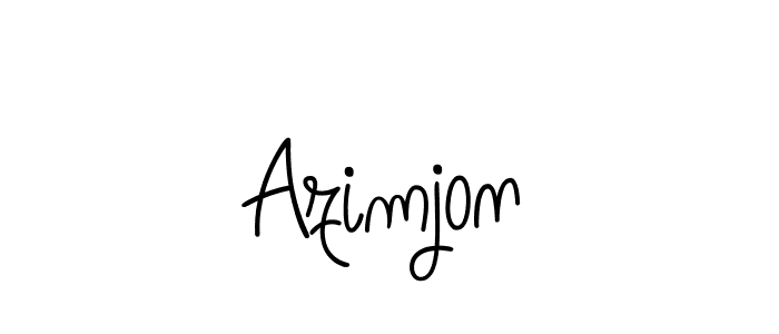 Make a short Azimjon signature style. Manage your documents anywhere anytime using Angelique-Rose-font-FFP. Create and add eSignatures, submit forms, share and send files easily. Azimjon signature style 5 images and pictures png