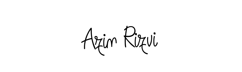 Here are the top 10 professional signature styles for the name Azin Rizvi. These are the best autograph styles you can use for your name. Azin Rizvi signature style 5 images and pictures png