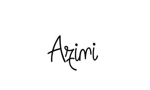 if you are searching for the best signature style for your name Azini. so please give up your signature search. here we have designed multiple signature styles  using Angelique-Rose-font-FFP. Azini signature style 5 images and pictures png