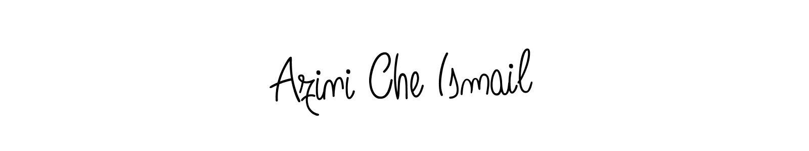 How to Draw Azini Che Ismail signature style? Angelique-Rose-font-FFP is a latest design signature styles for name Azini Che Ismail. Azini Che Ismail signature style 5 images and pictures png