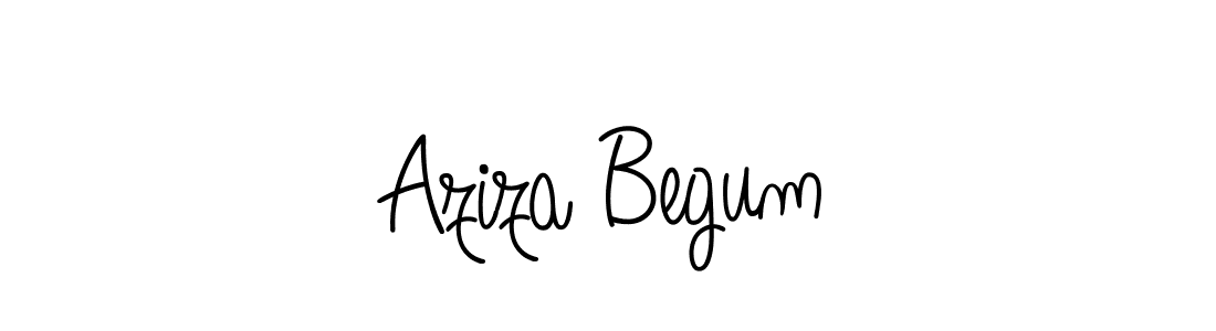 if you are searching for the best signature style for your name Aziza Begum. so please give up your signature search. here we have designed multiple signature styles  using Angelique-Rose-font-FFP. Aziza Begum signature style 5 images and pictures png