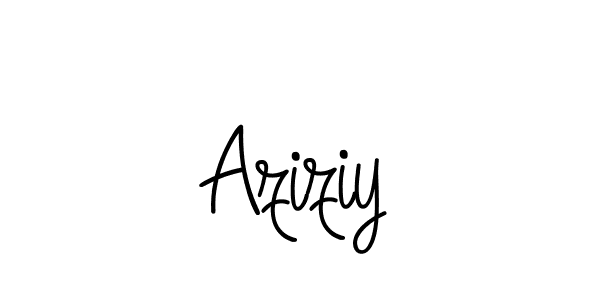 if you are searching for the best signature style for your name Aziziy. so please give up your signature search. here we have designed multiple signature styles  using Angelique-Rose-font-FFP. Aziziy signature style 5 images and pictures png