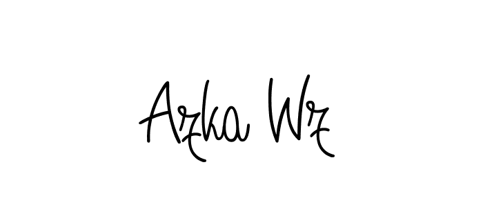 Similarly Angelique-Rose-font-FFP is the best handwritten signature design. Signature creator online .You can use it as an online autograph creator for name Azka Wz. Azka Wz signature style 5 images and pictures png