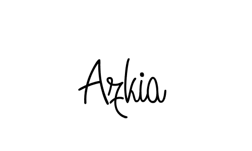 Best and Professional Signature Style for Azkia. Angelique-Rose-font-FFP Best Signature Style Collection. Azkia signature style 5 images and pictures png