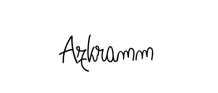 Check out images of Autograph of Azkramm name. Actor Azkramm Signature Style. Angelique-Rose-font-FFP is a professional sign style online. Azkramm signature style 5 images and pictures png