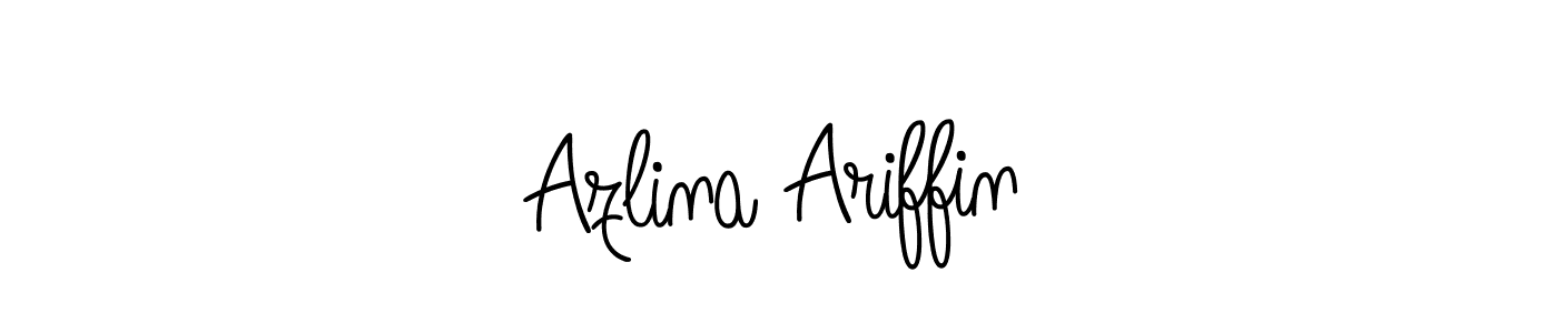 Also we have Azlina Ariffin name is the best signature style. Create professional handwritten signature collection using Angelique-Rose-font-FFP autograph style. Azlina Ariffin signature style 5 images and pictures png