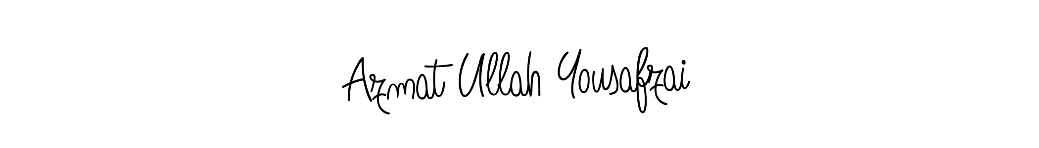 Use a signature maker to create a handwritten signature online. With this signature software, you can design (Angelique-Rose-font-FFP) your own signature for name Azmat Ullah Yousafzai. Azmat Ullah Yousafzai signature style 5 images and pictures png