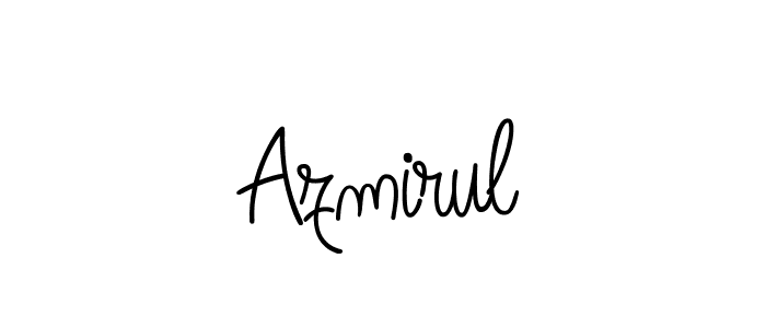 Also You can easily find your signature by using the search form. We will create Azmirul name handwritten signature images for you free of cost using Angelique-Rose-font-FFP sign style. Azmirul signature style 5 images and pictures png
