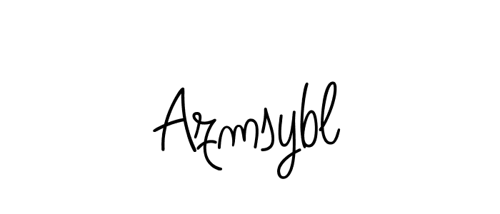 Also we have Azmsybl name is the best signature style. Create professional handwritten signature collection using Angelique-Rose-font-FFP autograph style. Azmsybl signature style 5 images and pictures png