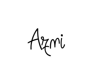 How to make Azni signature? Angelique-Rose-font-FFP is a professional autograph style. Create handwritten signature for Azni name. Azni signature style 5 images and pictures png