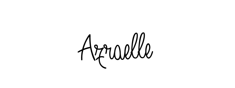 It looks lik you need a new signature style for name Azraelle. Design unique handwritten (Angelique-Rose-font-FFP) signature with our free signature maker in just a few clicks. Azraelle signature style 5 images and pictures png