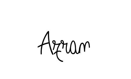 Azran stylish signature style. Best Handwritten Sign (Angelique-Rose-font-FFP) for my name. Handwritten Signature Collection Ideas for my name Azran. Azran signature style 5 images and pictures png