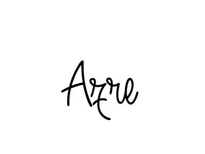 Azre stylish signature style. Best Handwritten Sign (Angelique-Rose-font-FFP) for my name. Handwritten Signature Collection Ideas for my name Azre. Azre signature style 5 images and pictures png