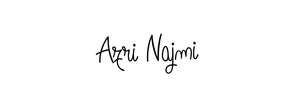 Make a beautiful signature design for name Azri Najmi. Use this online signature maker to create a handwritten signature for free. Azri Najmi signature style 5 images and pictures png