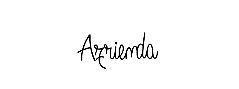 Once you've used our free online signature maker to create your best signature Angelique-Rose-font-FFP style, it's time to enjoy all of the benefits that Azrienda name signing documents. Azrienda signature style 5 images and pictures png