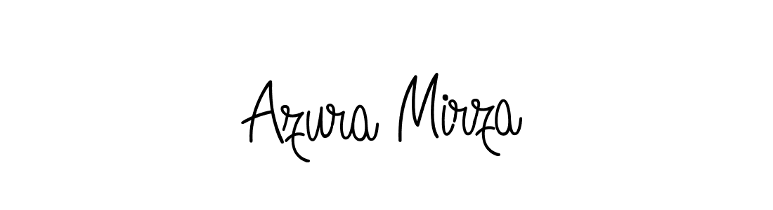 Make a beautiful signature design for name Azura Mirza. Use this online signature maker to create a handwritten signature for free. Azura Mirza signature style 5 images and pictures png