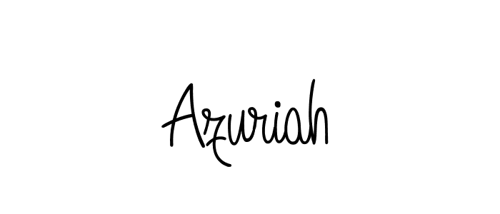 Also we have Azuriah name is the best signature style. Create professional handwritten signature collection using Angelique-Rose-font-FFP autograph style. Azuriah signature style 5 images and pictures png