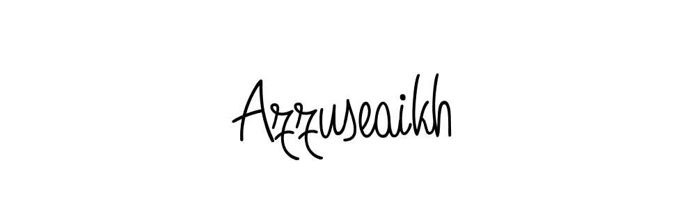 Also we have Azzuseaikh name is the best signature style. Create professional handwritten signature collection using Angelique-Rose-font-FFP autograph style. Azzuseaikh signature style 5 images and pictures png