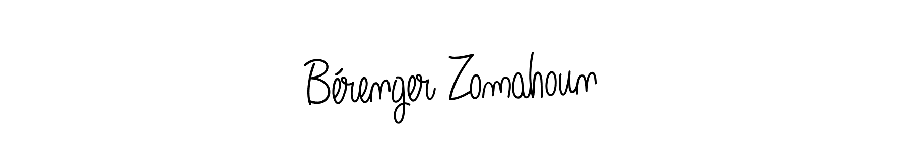 Once you've used our free online signature maker to create your best signature Angelique-Rose-font-FFP style, it's time to enjoy all of the benefits that Bérenger Zomahoun name signing documents. Bérenger Zomahoun signature style 5 images and pictures png