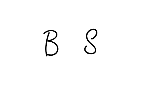 How to make B   S name signature. Use Angelique-Rose-font-FFP style for creating short signs online. This is the latest handwritten sign. B   S signature style 5 images and pictures png