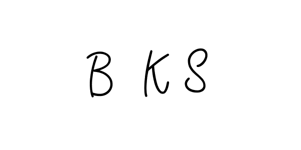 This is the best signature style for the B  K S name. Also you like these signature font (Angelique-Rose-font-FFP). Mix name signature. B  K S signature style 5 images and pictures png