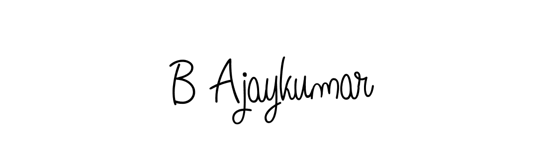 This is the best signature style for the B Ajaykumar name. Also you like these signature font (Angelique-Rose-font-FFP). Mix name signature. B Ajaykumar signature style 5 images and pictures png