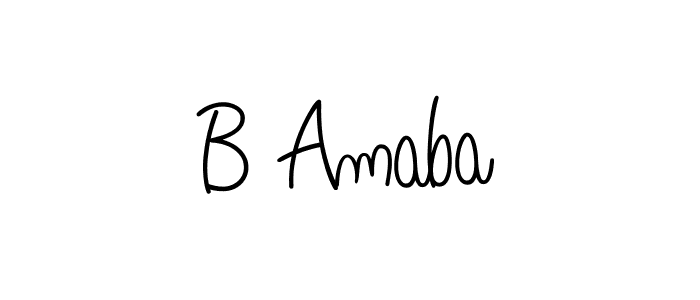 Here are the top 10 professional signature styles for the name B Amaba. These are the best autograph styles you can use for your name. B Amaba signature style 5 images and pictures png