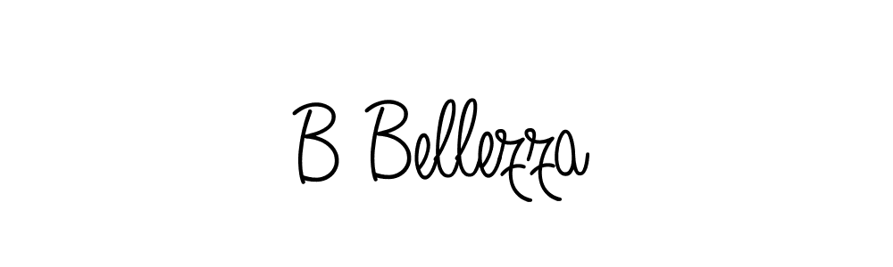 if you are searching for the best signature style for your name B Bellezza. so please give up your signature search. here we have designed multiple signature styles  using Angelique-Rose-font-FFP. B Bellezza signature style 5 images and pictures png