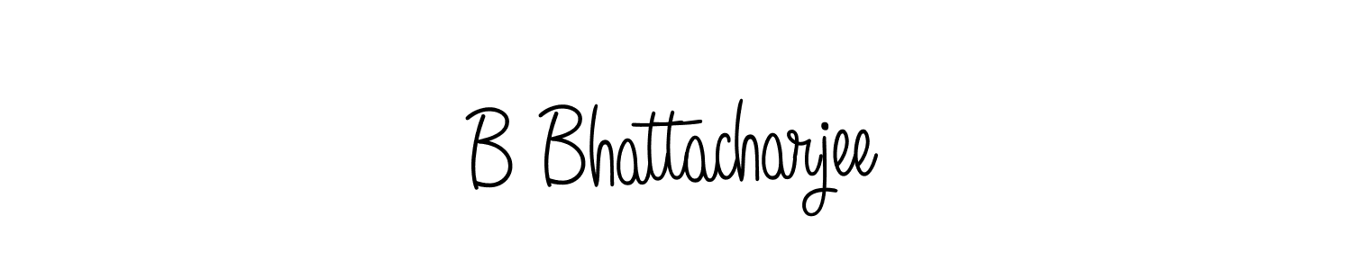 Once you've used our free online signature maker to create your best signature Angelique-Rose-font-FFP style, it's time to enjoy all of the benefits that B Bhattacharjee name signing documents. B Bhattacharjee signature style 5 images and pictures png