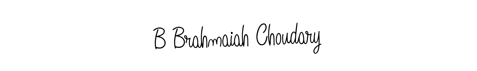 Also You can easily find your signature by using the search form. We will create B Brahmaiah Choudary name handwritten signature images for you free of cost using Angelique-Rose-font-FFP sign style. B Brahmaiah Choudary signature style 5 images and pictures png