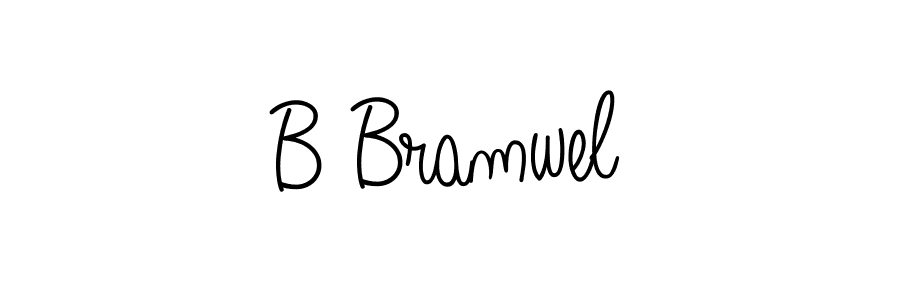 Also we have B Bramwel name is the best signature style. Create professional handwritten signature collection using Angelique-Rose-font-FFP autograph style. B Bramwel signature style 5 images and pictures png