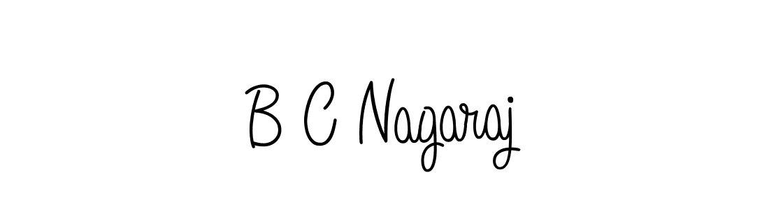 Design your own signature with our free online signature maker. With this signature software, you can create a handwritten (Angelique-Rose-font-FFP) signature for name B C Nagaraj. B C Nagaraj signature style 5 images and pictures png